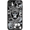 NFL Las Vegas Raiders Tropical Print Otterbox Symmetry iPhone Skin