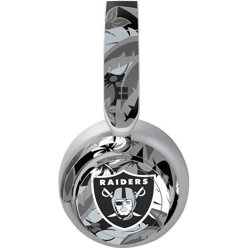 NFL Las Vegas Raiders Tropical Print Surface Headphones Skin