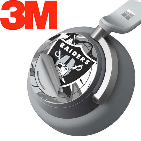 NFL Las Vegas Raiders Tropical Print Surface Headphones Skin