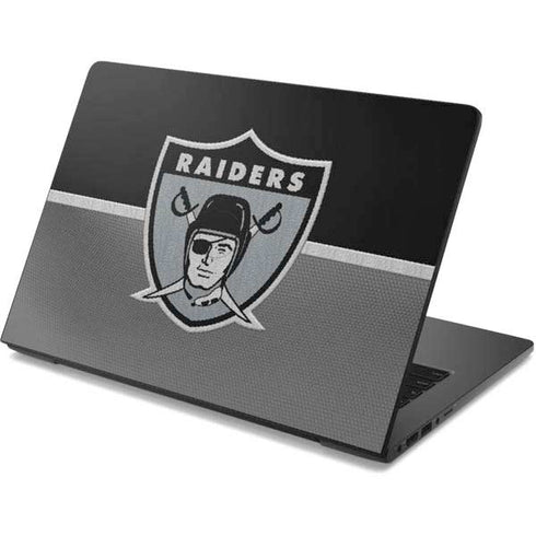 NFL Las Vegas Raiders Vintage Dell Chromebook Skin