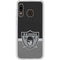 NFL Las Vegas Raiders Vintage Galaxy A20 Clear Case