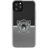 NFL Las Vegas Raiders Vintage iPhone 11 Pro Clear Case
