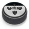 NFL Las Vegas Raiders White Striped Amazon Echo Dot Skin