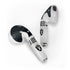 NFL Las Vegas Raiders White Striped Apple AirPods Skin