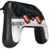 NFL Las Vegas Raiders White Striped Google Stadia Controller Skin