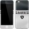 NFL Las Vegas Raiders White Striped Apple iPod Skin