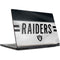 NFL Las Vegas Raiders White Striped MSI GS65 Stealth Laptop Skin