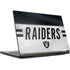 NFL Las Vegas Raiders White Striped MSI GS65 Stealth Laptop Skin