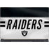 NFL Las Vegas Raiders White Striped MSI GS65 Stealth Laptop Skin
