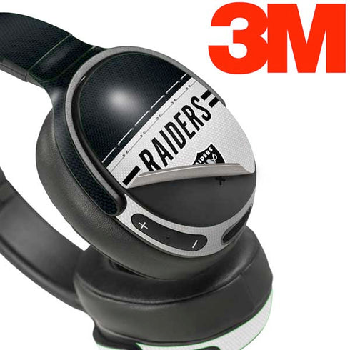 NFL Las Vegas Raiders White Striped Skullcandy Venue Skin