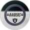 NFL Las Vegas Raiders White Striped Wireless Charger Skin