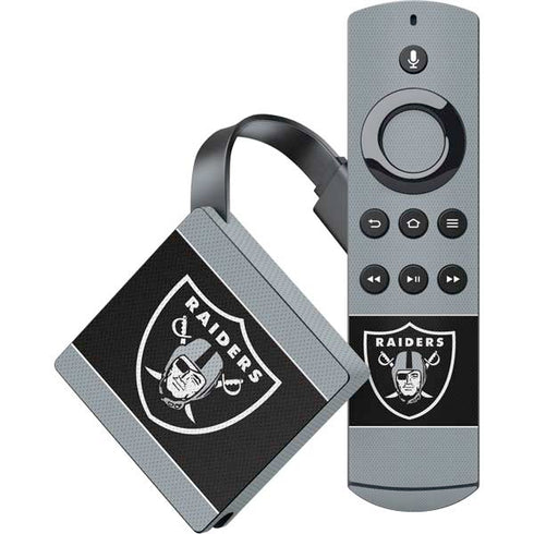NFL Las Vegas Raiders Zone Block Amazon Fire TV Skin