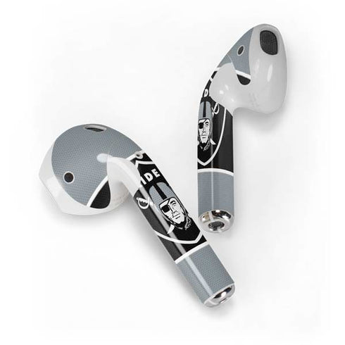 NFL Las Vegas Raiders Zone Block Apple AirPods Skin