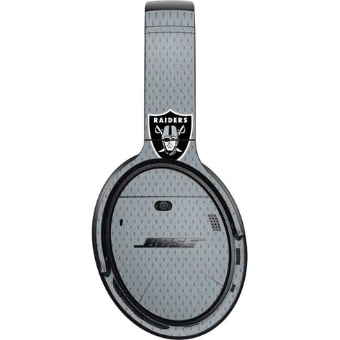 NFL Las Vegas Raiders Zone Block Bose QuietComfort 35 II Headphones Skin