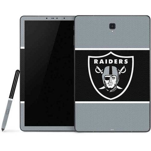 NFL Las Vegas Raiders Zone Block Samsung Galaxy Tab Skin