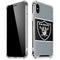 NFL Las Vegas Raiders Zone Block iPhone X/XS Clear Case