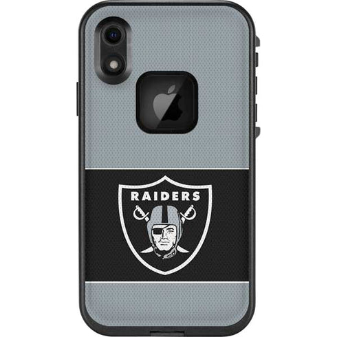 NFL Las Vegas Raiders Zone Block LifeProof Fre iPhone Skin