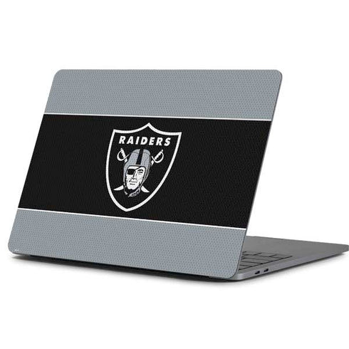 NFL Las Vegas Raiders Zone Block Apple MacBook Pro 13-inch Skin