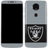 NFL Las Vegas Raiders Zone Block Moto E5 Plus Skin