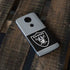 NFL Las Vegas Raiders Zone Block Moto E5 Plus Skin