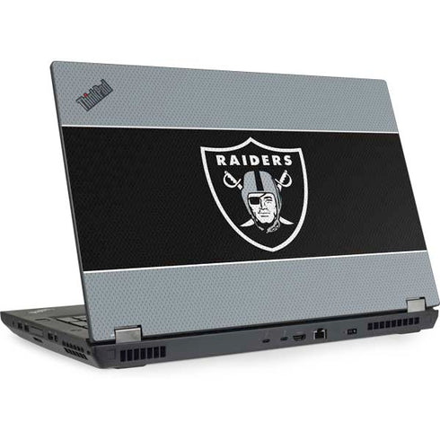 NFL Las Vegas Raiders Zone Block Lenovo ThinkPad Skin