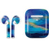 Etta Vee Ocean Blue Brush Stroke Apple AirPods 2 Skin