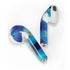 Etta Vee Ocean Blue Brush Stroke Apple AirPods Skin