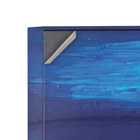 Etta Vee Ocean Blue Brush Stroke Corsair 4000D Tempered Glass Mid-Tower ATX Case Skin