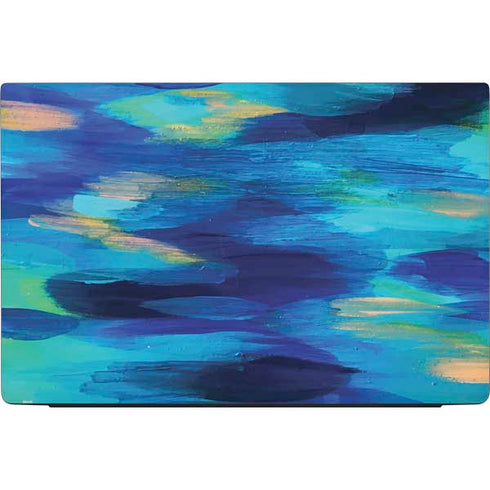 Etta Vee Ocean Blue Brush Stroke Dell Vostro Skin