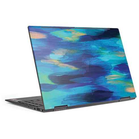 Etta Vee Ocean Blue Brush Stroke HP Envy Skin