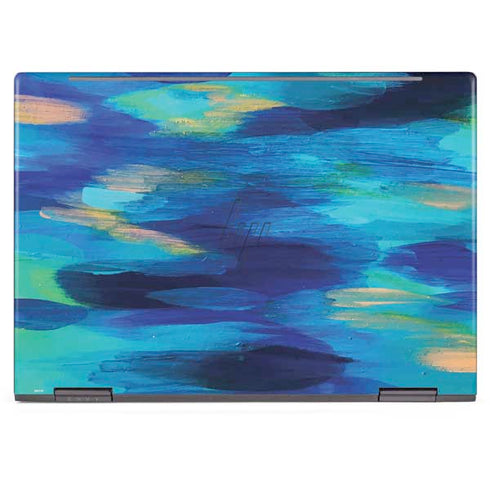 Etta Vee Ocean Blue Brush Stroke HP Envy Skin