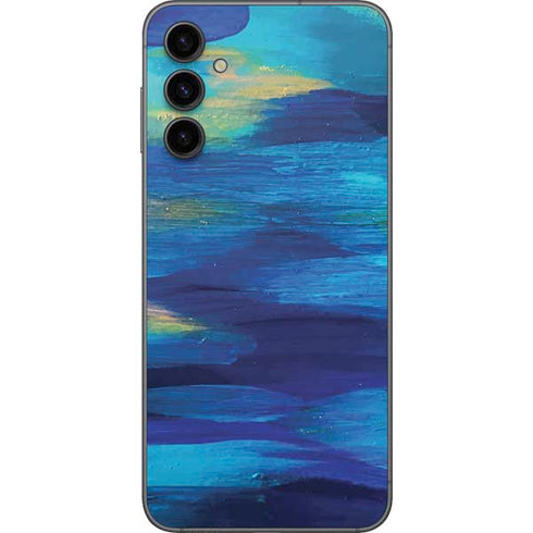 Etta Vee Ocean Blue Brush Stroke Galaxy A14 5G Skin