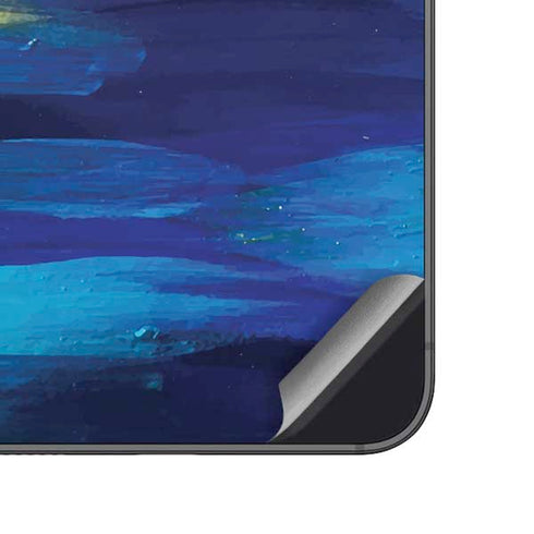 Etta Vee Ocean Blue Brush Stroke Galaxy A14 5G Skin