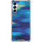 Ocean Blue Brush Stroke by Etta Vee Galaxy A15 5G Clear Case