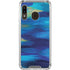 Etta Vee Ocean Blue Brush Stroke Galaxy A30 Clear Case