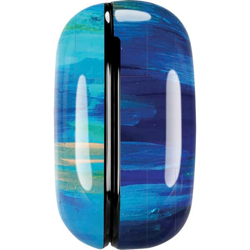 Etta Vee Ocean Blue Brush Stroke Galaxy Buds Pro Skin