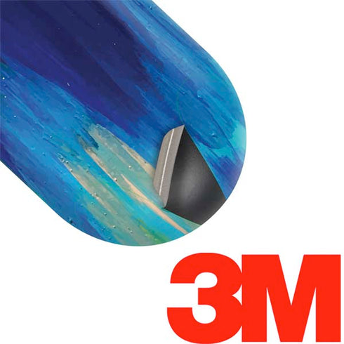 Etta Vee Ocean Blue Brush Stroke Galaxy Buds Skin