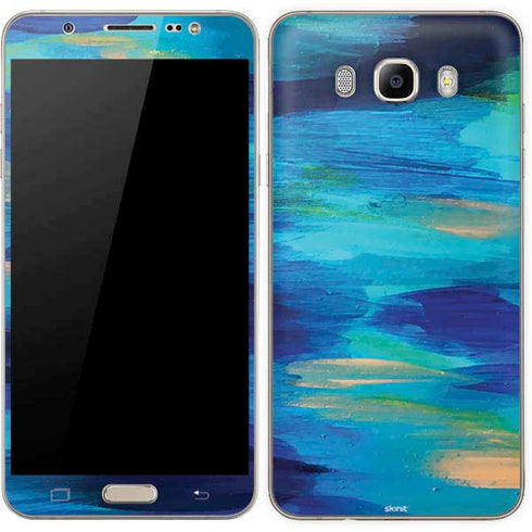 Etta Vee Ocean Blue Brush Stroke Galaxy J7 Skin