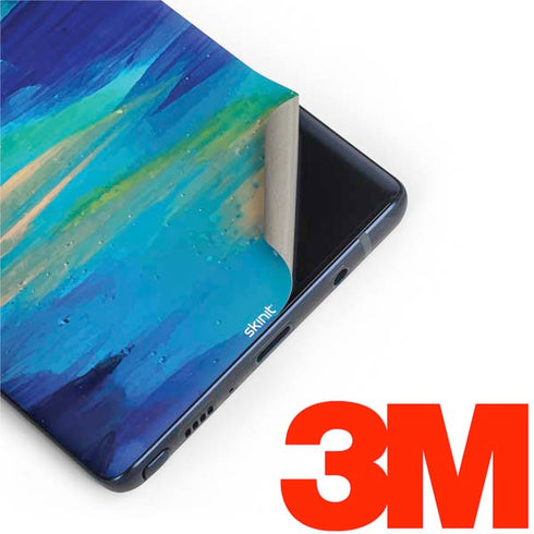Etta Vee Ocean Blue Brush Stroke Galaxy Note 9 Skin