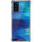Etta Vee Ocean Blue Brush Stroke Galaxy Note20 5G Clear Case
