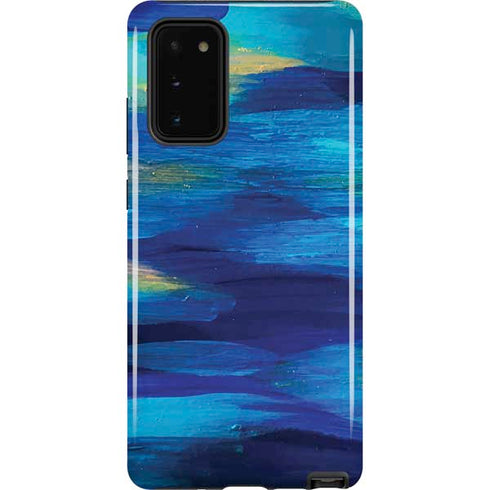 Etta Vee Ocean Blue Brush Stroke Galaxy Note20 5G Pro Case