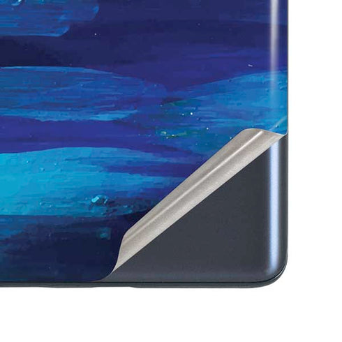 Etta Vee Ocean Blue Brush Stroke Galaxy S20 Fan Edition Skin