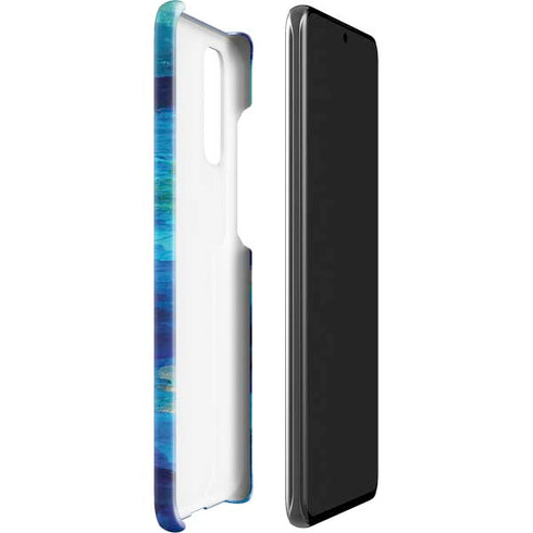 Etta Vee Ocean Blue Brush Stroke Galaxy S20 Lite Case