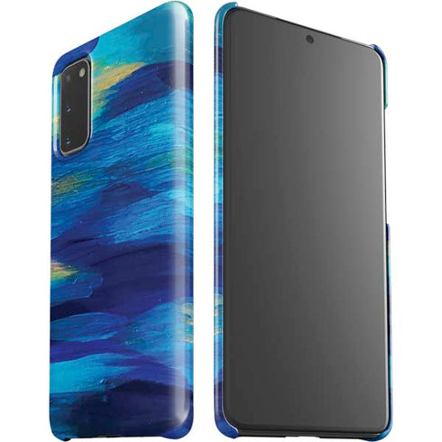 Etta Vee Ocean Blue Brush Stroke Galaxy S20 Lite Case