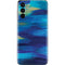 Etta Vee Ocean Blue Brush Stroke Galaxy S21 5G Skin