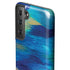 Etta Vee Ocean Blue Brush Stroke Galaxy S21 FE Pro Case
