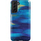 Etta Vee Ocean Blue Brush Stroke Galaxy S21 Plus 5G Pro Case