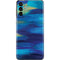 Etta Vee Ocean Blue Brush Stroke Galaxy S21 Plus 5G Skin
