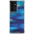 Etta Vee Ocean Blue Brush Stroke Galaxy S21 Ultra 5G Clear Case
