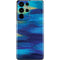 Etta Vee Ocean Blue Brush Stroke Galaxy S21 Ultra 5G Skin